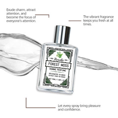 Men's Perfume Fresh Forest Cologne Woody Fragrance Elegant Gentle Long-lasting Scent Charming Men's Fragrance Mild Type