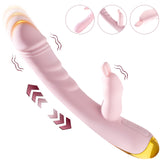 Hot Selling Women's G-Spot Clitoral Stimulator Rabbit Vibrator Tongue-Licking Sex Toy for Female Masturbation