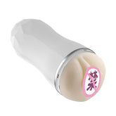 Silicone Male Cup Masturbator Adult Sexy Homemade Aircraft Cup Sex Toys for Men Convenient Sex Masturbating Tool