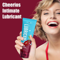 Cherry Flavored 100ml Water-Based Lubricant (Pack of 2) Personal Moisturizer for Enhanced Comfort Condom & Toy Safe