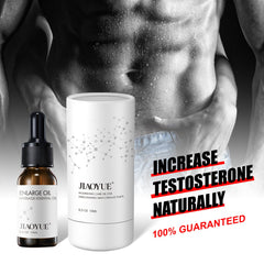 Male Nourish Massage Oil, Men Enhancing Massage,Designed for Mature Men,Improve Endurance,Private Part Enlargement for Men-10ml