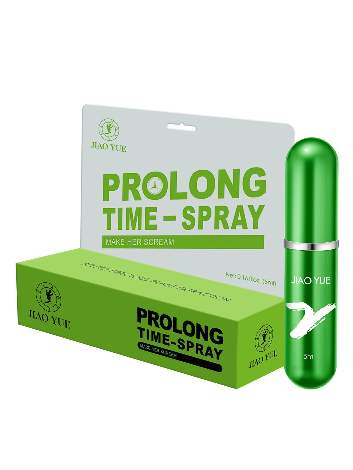 Herbal Highly Effective Delay Spray for Men, Gentle and Non-irritating, Helps Control Sensitivity - 5 Ml.