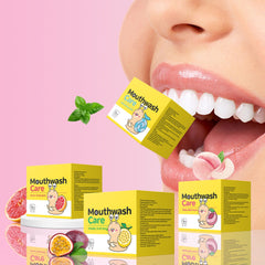 Private Label Passion Fruit MouthWash,Travel Size, Natural Freshness,Oral Health Care,16Pcs*3ml Passion Fruit Mouthwash