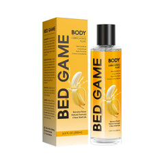 Private Label BED GAME Banana Flavored Lubricant, No Rinse Flavored Lube, Couples Lubricants Intimate New Design 200ml