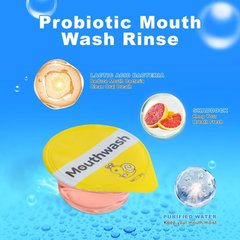 Fresh Grapefruit Flavor Mouthwash Antibacterial Oral Mouth Wash Natural Freshening Breath Customized Package,3ml