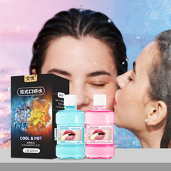 Cool and Hot 2 Pcs Set  Oral Sex Water for Adults Couple Oral Sex Water,Hot-selling Fruit Flavor Mouth-watering Suit Oral Sex
