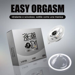 Custom Super Thin Silicone Condoms Adult Sex Toys Safe and Healthy High-quality Super Embellished-2Pcs Condoms
