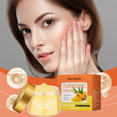 Turmeric Moisturizing Cream Brightening Skin Tone Hydrating Nourishing Moisturizing Daily Gentle Skincare