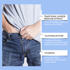 Googeer Men's Vitality Enhancing Supplement Enhance prostate function, improve kidney function, boost immunity