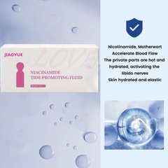 Niacinamide Pleasure Enhancer for Women Boost Desire | Sensitive Lubrication Portable Vaginal Gel,1.5ml*6pcs