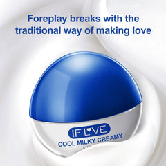 Milky Creamy Water-Based Lubricant Smooth White Paste for All-Body Use for Women Men Couples Hypoallergenic