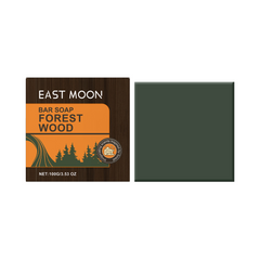 Forest Wood Bath Soap Men's Forest Fragrance Refreshing Oil Control Soap Handmade Soap Cleansing and Bathing