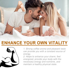 Googeer Men's Coffee Relax body and mind, relieve stress, enhance men's vitality, instant coffee