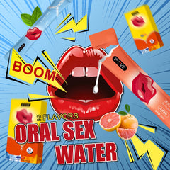 Cooling & Warming Oral Pleasure Drops - Mint & Grapefruit Flavored, Couples Use for Flirting,Intimate Oral Sex Fluids