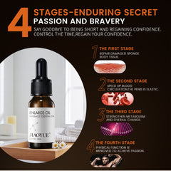 Male Nourish Massage Oil, Men Enhancing Massage,Designed for Mature Men,Improve Endurance,Private Part Enlargement for Men-10ml