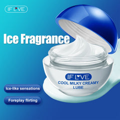 Milky Creamy Water-Based Lubricant Smooth White Paste for All-Body Use for Women Men Couples Hypoallergenic